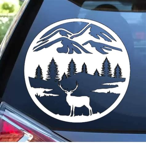 Outback Wilderness Window Decal Etsy