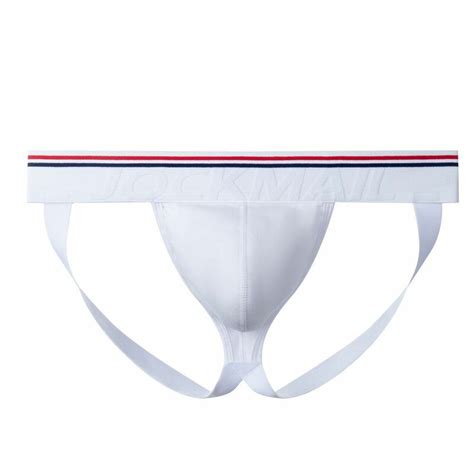 Jockmail 4 pack homens tanga algodão suor absorvente sexy cueca gay