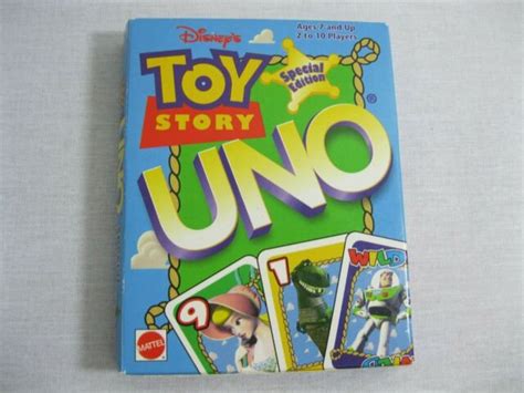 Uno Toy Story Special Edition By Mattel 1997 Complete For Sale Online