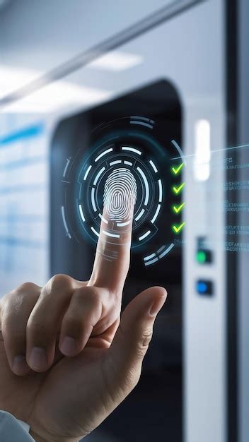 Fingerprint Scan Provides Security Access With Biometrics