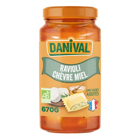 Ravioli Chèvre Miel Bio Danival