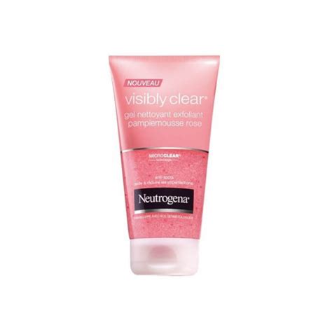 Gel R A M T Neutrogena Visibly Clear Gel Nettoyant Pamplemousse Rose