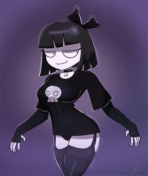 Creepy Susie Goth The Oblongs Fan Art 45012051 Fanpop