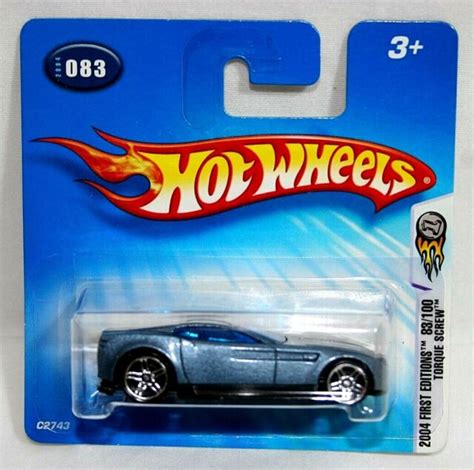 Hot Wheels First Editions Blue Torque Screw EBay