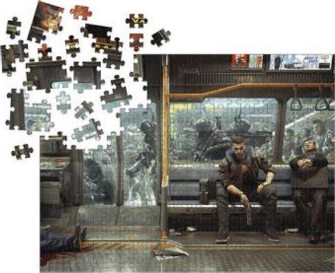 Puzzle Cyberpunk 2077 Metro Life 2D 1000 Κομμάτια 3007 691 Skroutz gr