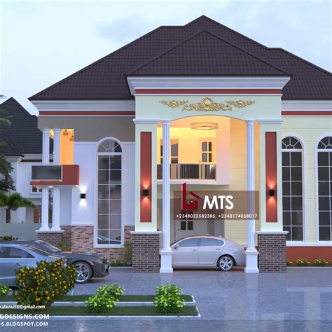 Bedroom Duplex Rf D Nigerian Building Designs