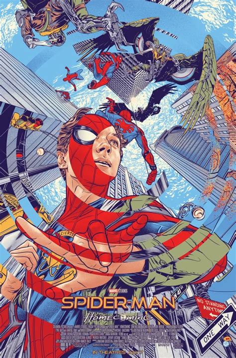 This Mondo Poster Art For Spider Man Homecoming Is The Best One Yet