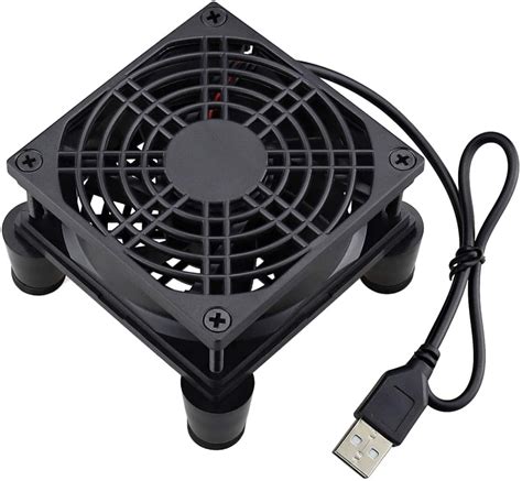 GDSTIME 8025 80mm Router Cooling Fan DIY PC TV Box Cooling Fan DC 5V