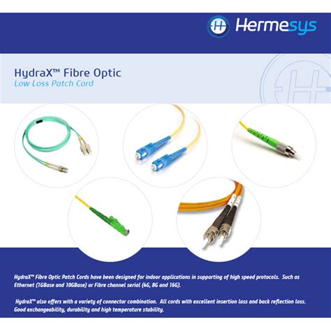 Jual Patch Cord Fiber Optic Lc Lc Multimode Om4 Hermesys 3 Meter Oleh