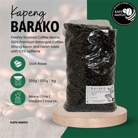 Kape Amigo Kapeng Barako In Thick Plastic Premium Batangas Coffee