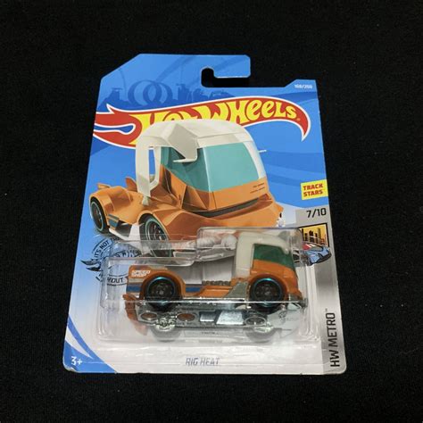 Hot Wheels 風火輪小汽車 原創車 卡車頭 RIG HEAT 蝦皮購物