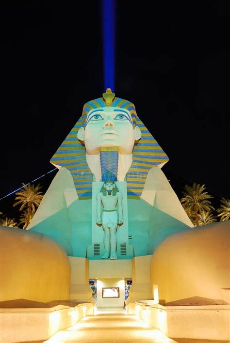 Sphinx Statue Luxor Hotel Las Vegas Editorial Stock Photo Image Of