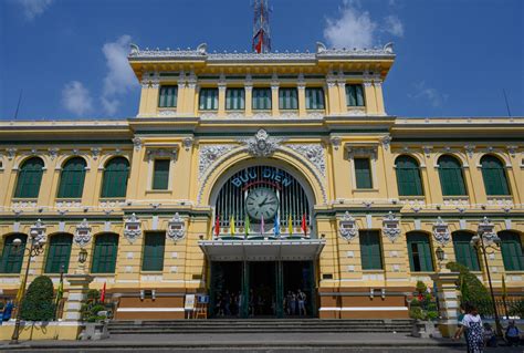 Saigon Central Post Office Ho Chi Minh City Vietnam Uncover Vietnam