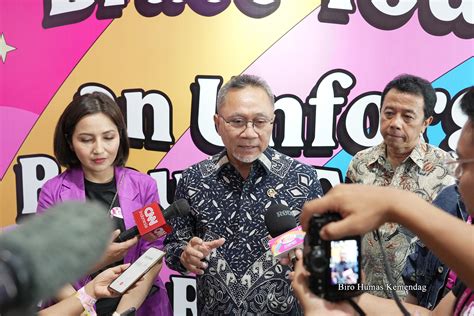 Mendag Pada Pameran Jakarta X Beauty Kementerian Perdagangan