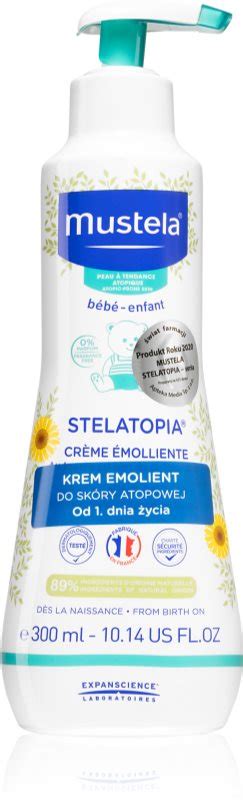 Mustela Bébé Stelatopia emollient cream for children from birth