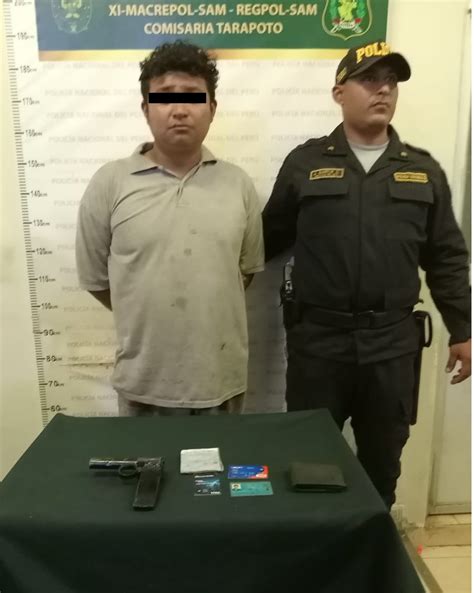 Policía Nacional del Perú on Twitter SanMartín Un sujeto que en