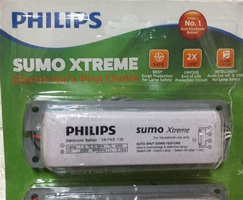 Phillips Electronic Ballast W Philips Sumo Extreme Choke V At