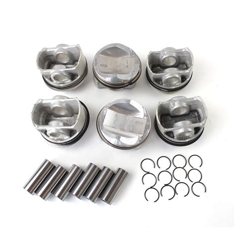 T Piston Assembly Pistons Rings E Dm For Vw Touareg Audi A