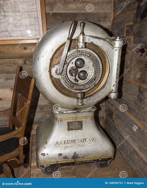 Historic old safe very old editorial photo. Image of currency - 148595751