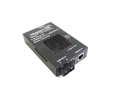 Transition Networks E Btx Fx Base Tx Fx Media Converter