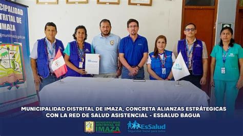 Municipalidad Distrital de Imaza concreta Alianzas Estratégicas con la