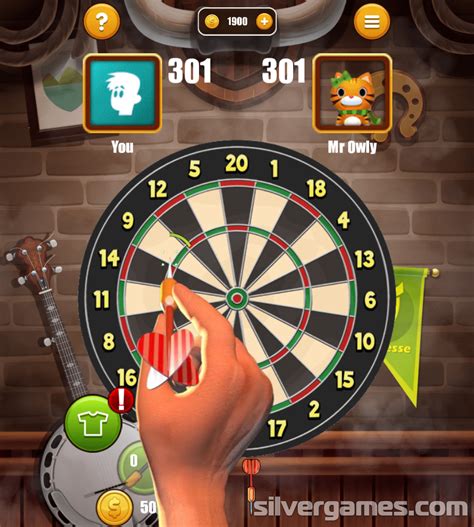 Darts - Play Online on SilverGames 🕹️