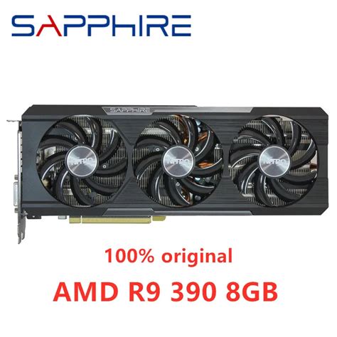 Safir R9 390 8GB Grafik Kart AMD Radeon R9 390 4GB Video Ekran Kartlar