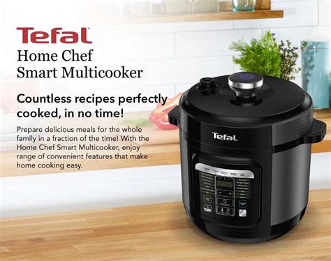 Tefal 6L Home Chef Smart Multicooker [CY601] | Shopee Singapore