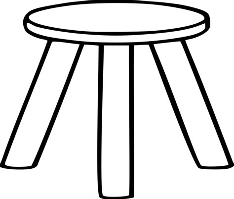 Табурет Трехногий Стул - Бесплатная векторная графика на Pixabay - Pixabay