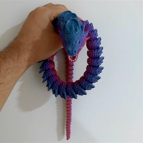 Articulated Sea Serpent Jormungandr 3d Model 3d Printable Cgtrader