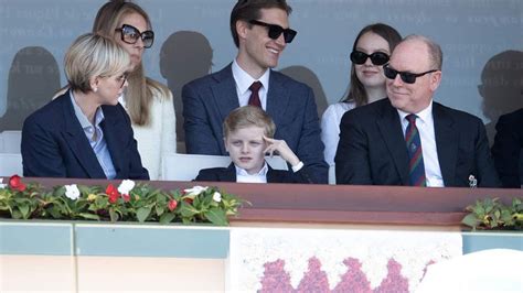 Jacques Et Gabriella De Monaco Apparition Sublime Du Clan Princier