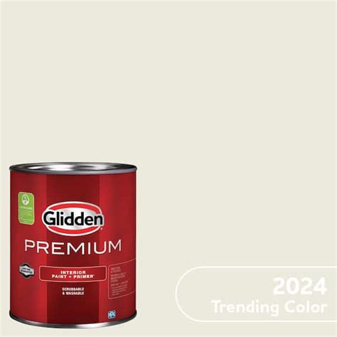 Glidden Premium Qt Ppg Garlic Clove Satin Interior Latex Paint