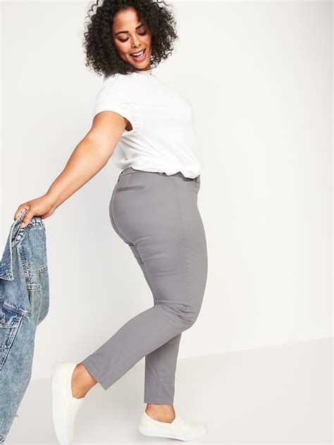 Mid Rise Skinny Everyday Khakis For Women Old Navy