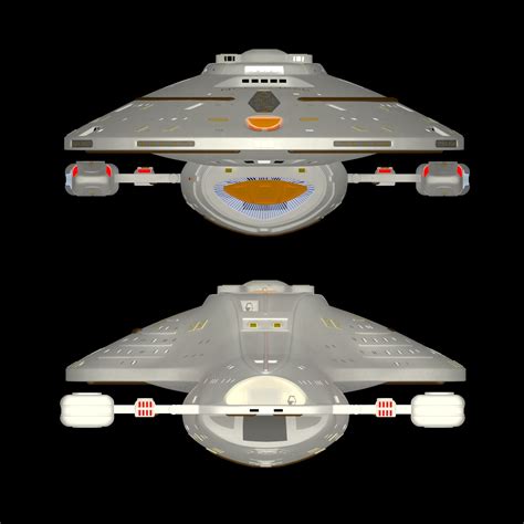 USS Voyager 3D Model $199 - .max - Free3D