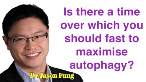 Dr Jason Fung On Fasting And Its Problems Intermittent Fasting