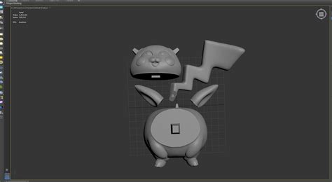 Fat Baby Pikachu 3d Model 3d Printable Cgtrader