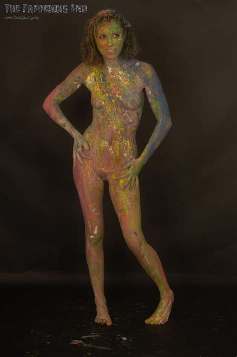 Becca Scott Nude Bodypaint Photos The Fappening
