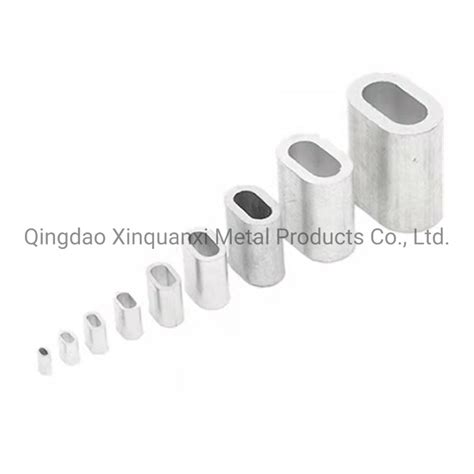 Din3093 Aluminium Copper Ferrules Oval Sleeves China Aluminium