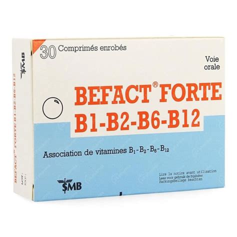 Befact Forte 30 Comprimés Acheter Commander En Ligne 24Pharma