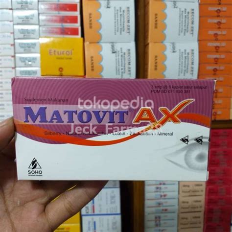 Promo Matovit Ax Box Kaplet Perbox Diskon Di Seller Masha