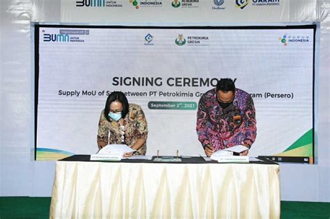 Petrokimia Gresik Gandeng Unilever Asia Dan PT Garam Untuk Jamin