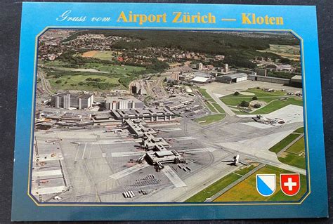 Flughafen Z Rich Flugaufnahme Kaufen Auf Ricardo