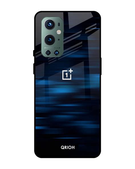 Buy Blue Rough Pastel Premium Glass Cover For Oneplus Pro Impact