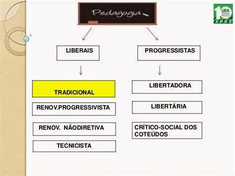 A Pedagogia Liberal Se Ramifica Em Três Linhas De Pensamento - PEDAGOGIA: PEDAGOGIA LIBERAL!
