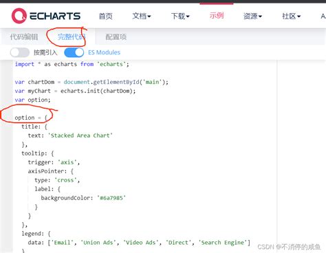 Vue3中使用echarts使用vue3使用echarts Csdn博客