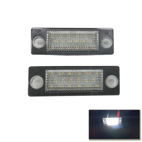 Pcs Led License Number Plate Light Lamp For Vw T Caddy Golf Passat