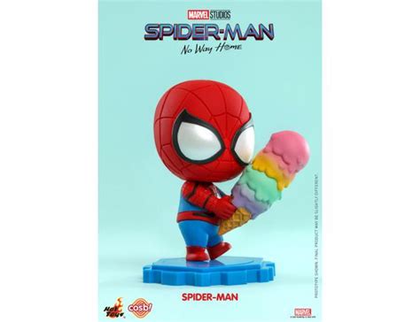 Spider Man No Way Home Cosbi Mini Figure Spider Man Ice Cream Cm Hot Toys Vendiloshop