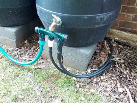 Delete The Nuts Installing Overflow Rain Barrel