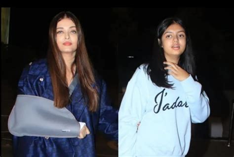 Aishwarya Rai Bachchan With Her Injured Arm Heads To Cannes With