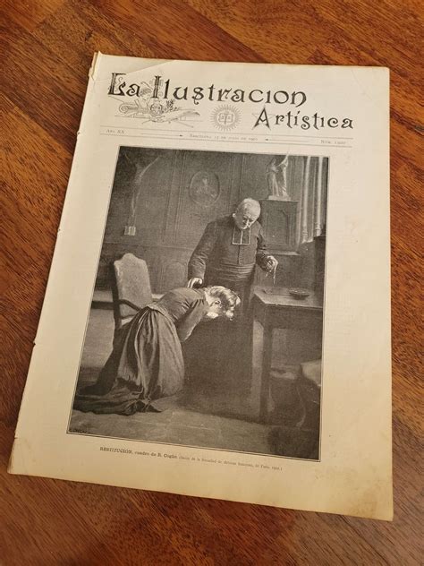 1901 Revista La Ilustración Artística Montaner Y Simón Páginas Con Historia